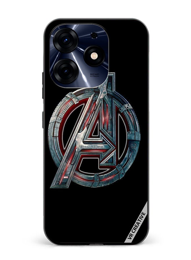 VR CREATIVE Protective Case Cover For Tecno Spark 10 Pro Avenger Design Multicolour - Image 1