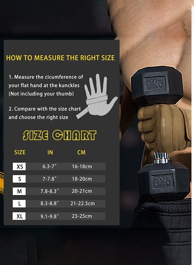 عربست قفازات رفع أثقال للرجال والنساء مع أربطة معصم، مناسبة للتدريب في صالة الألعاب الرياضية، واللياقة البدنية، والتعليق، وتمارين العقلة. تهوية فائقة، وحماية كاملة لراحة اليد. - Image 2