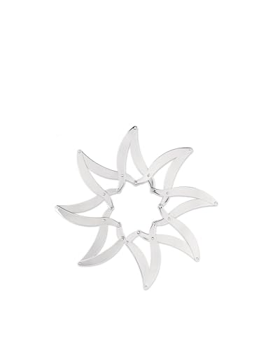 Alessi "Augh" Expanding Pan-Stand, NULL, Silver - Image 1