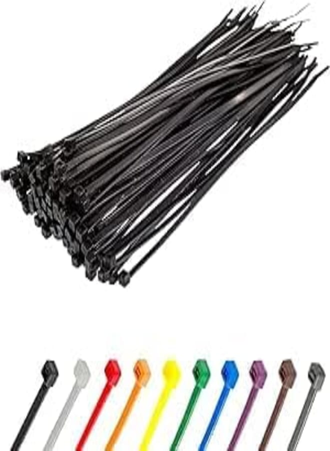 Kabelbinders zwart 140x3.6mm bundel diameter 33mm - 100 stuks black