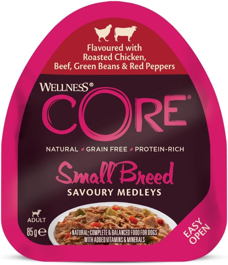 Wellness CORE Wet Food Chicken & Beef for S Breed Dogs 85g - Image 1