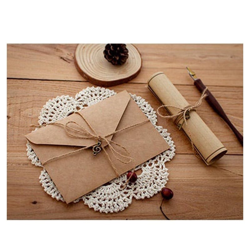 European Style Letter Writing Paper Stationery Set 12 Piece - Image 5