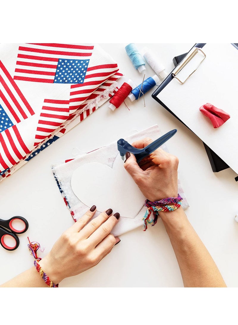 360 Rotating Craft Cutting Tools Set, 2 Pieces Specialty Cutting Tools with 6 Pieces 360-Degree Rotating Carbon Steel Replacement Blade and Cutting Mat for DIY Craft Scrapbooking Stencil Supplies - Image 2