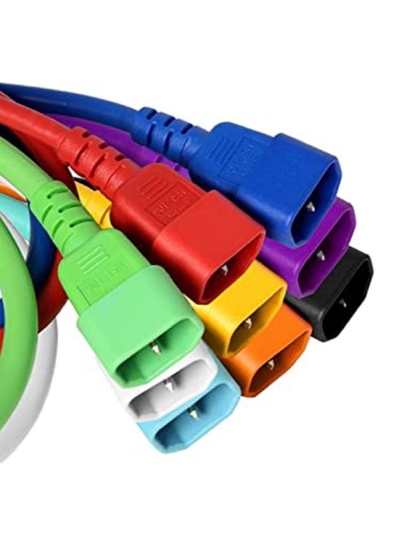كابل طاقة AC IEC60320 C13 إلى IEC60320 C14 - Image 2