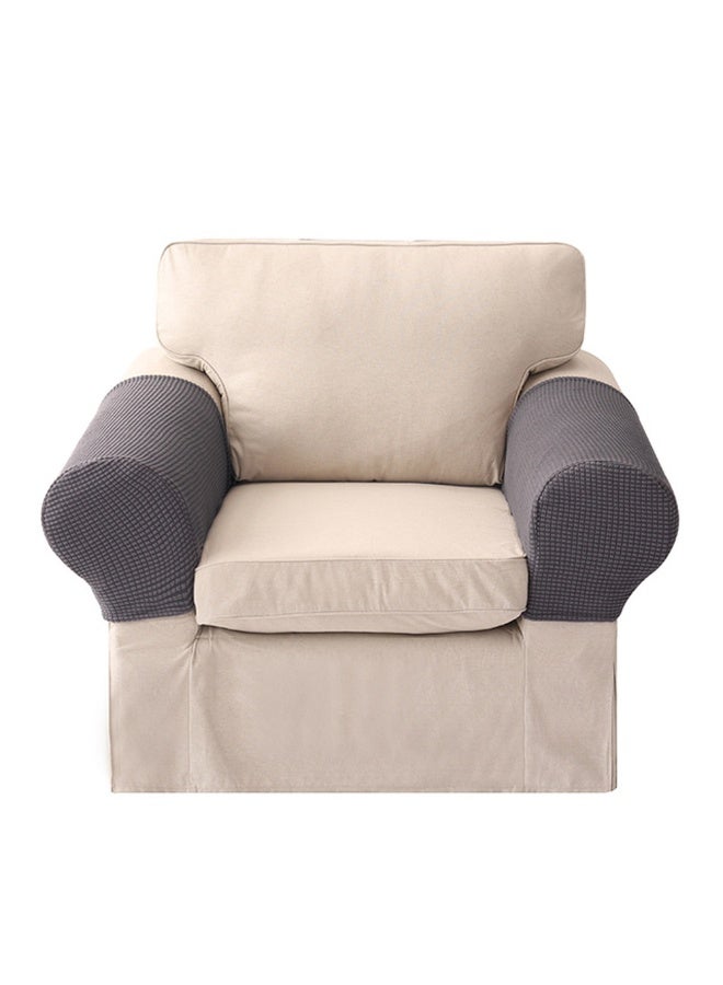 1 Pair Sofa Arm Slipcovers Elastic Sofa Armrest Protectors Removable Chair Sofa Armrest Covers - Image 1