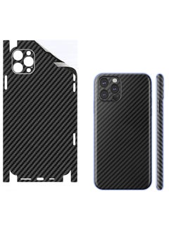 SARAOONT iPhone 14 Plus 1 Piece Carbon Fiber Skin Wrap and 2 Piece 10H Screen Protectors  - Image 2