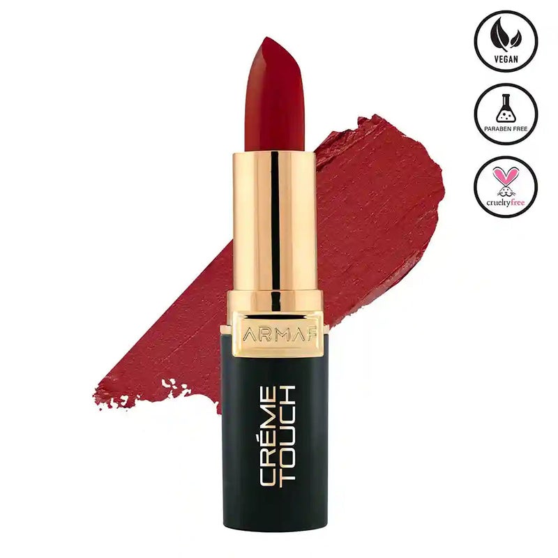 Armaf Beaute Creme Touch Semi Matte Elisabeth Lipstick 3.5g, Rich Pigment Lip Colour, Non Drying & Lightweight Lip Stick, Comfortable & Long Lasting Finish, Weightless Formula, Long Wear Lips Makeup - Image 1