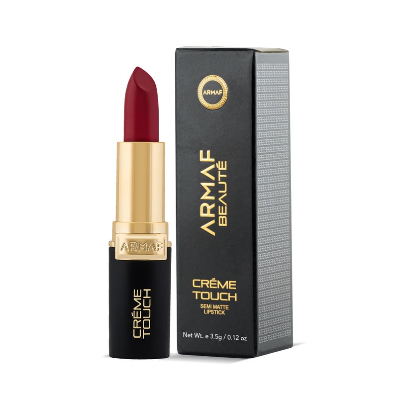 Armaf Beaute Creme Touch Semi Matte Elisabeth Lipstick 3.5g, Rich Pigment Lip Colour, Non Drying & Lightweight Lip Stick, Comfortable & Long Lasting Finish, Weightless Formula, Long Wear Lips Makeup - Image 2