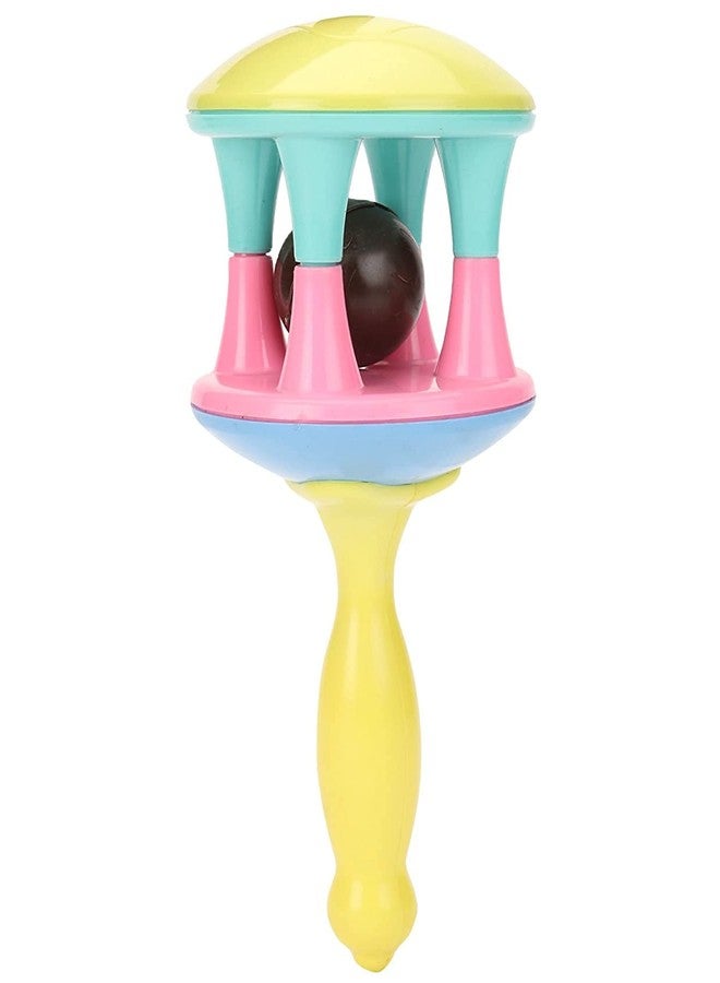 SHANVI Toys Merry go Round for Infants no.11, Attachable to Cradle or Window, Soothing Music and Various Shapes for Developing Imagination and Thinking (JHO-Yellow-Monkey-3 Cut rettel Toys-03) - Image 3