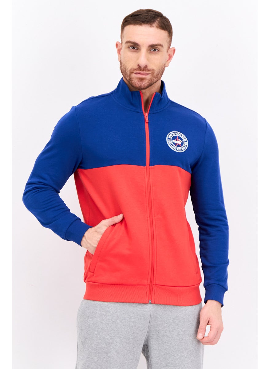 PUMA Men Regular Fit Long Sleeve Outdoor Sweatshirt, Blue  - Image 1
