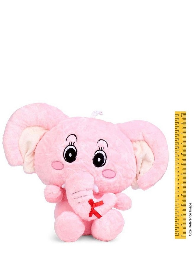 Tickles Gorgeous Big Ear Elephant Stuffed Soft Plush Animal Toy for Kids (Size: 30 cm Color: Pink) - Image 4