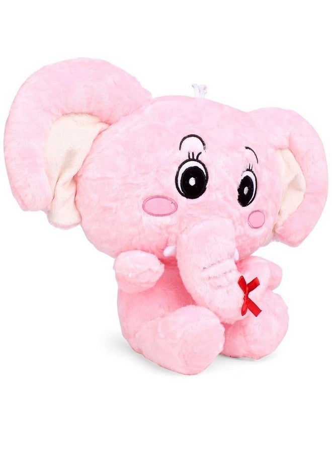 Tickles Gorgeous Big Ear Elephant Stuffed Soft Plush Animal Toy for Kids (Size: 30 cm Color: Pink) - Image 2