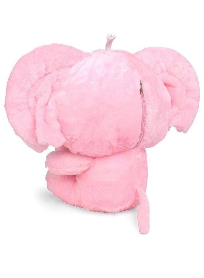 Tickles Gorgeous Big Ear Elephant Stuffed Soft Plush Animal Toy for Kids (Size: 30 cm Color: Pink) - Image 3