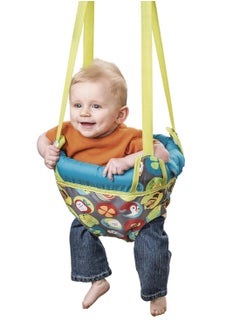 evenflo Evenflo Exersaucer Johnny Jumper Featuring Easy-to-Use Clamp Attachment for Quick and Tool-Free Set Up and Adjustable Straps to Customize The Height for Your Child, Bumbly  - Image 4