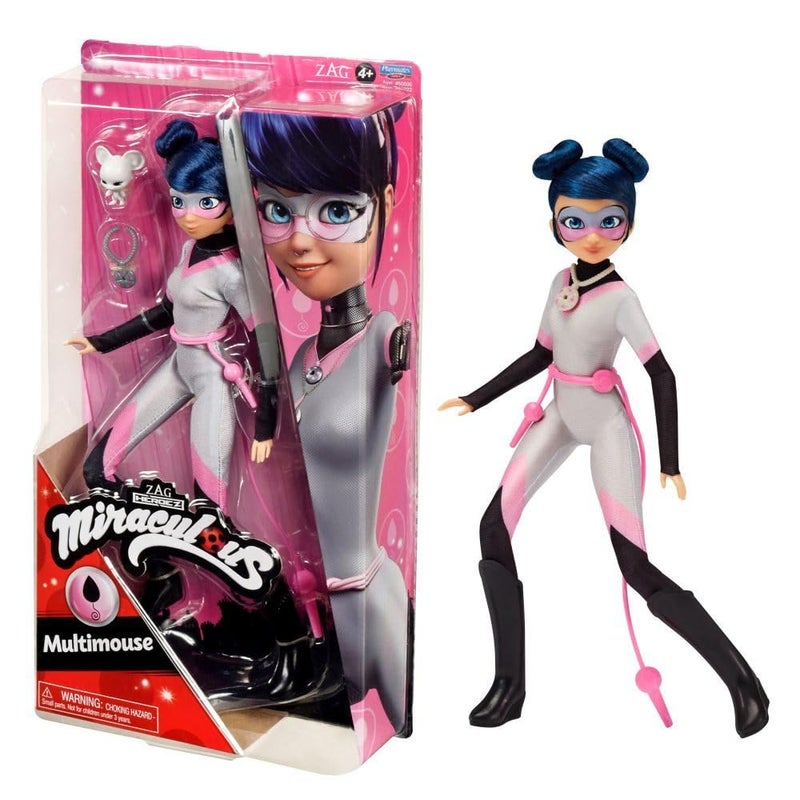 Miraculous دميّة الموضة متعددة الفوائد من ميراكلوس ليدي باج من بلايميتس تويز - Image 3