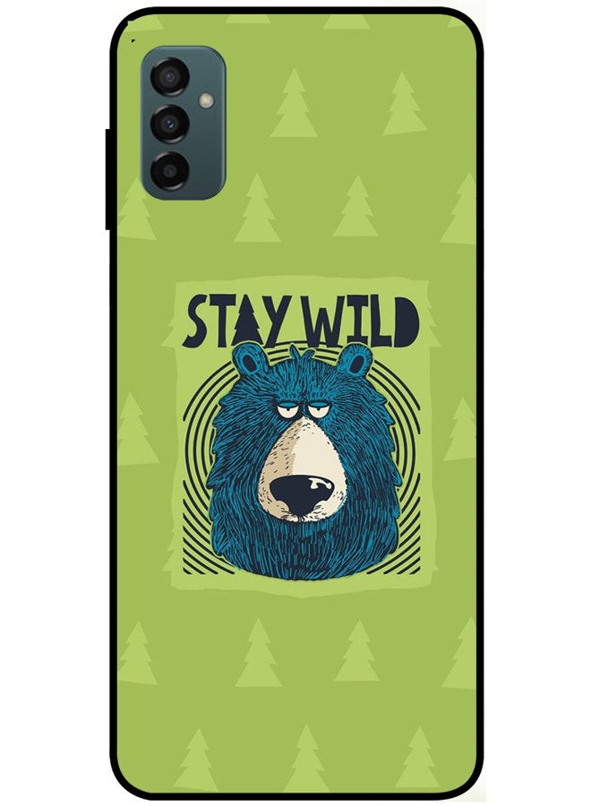 EYE CATCH Protective Case Cover For Samsung Galaxy M23 Smart Series Printed Protective Case Cover for Samsung Galaxy M23 Stay Wild - Image 1