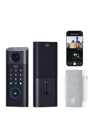 Video Smart Lock S330, 3-in-1 Camera+Doorbell+Fingerprint Keyless Entry ,BHMA, WiFi Door Lock,App Remote Control,2K HD,Doorbell Camera with Chime,No Monthly Fee,SD Card Required - pzsku/ZBF28150A7EC4643FAE7CZ/45/_/1702225609/e3239ce9-5b13-4131-85c6-31c6986e832a