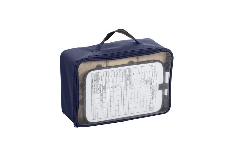 Triumph Sports TRIUMPH Giant Wooden Lawn Dice - Includes 6 Large Lawn Dice, Dry-Erase Scorecards, Markers and Carry Bag - Image 4