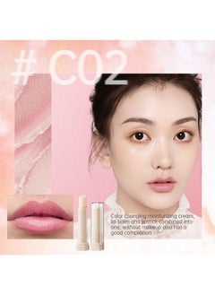 CATKIN Ultra Hydrating Natural Plant Extract Lip Balm For Dry Lips Moisturizing Chapstick Lip Treatment Repair Nourish Lip Skin Care Pink (C02 Colorchanging)  - Image 2