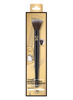 Miniso A high-quality, flat-top powder brush with a dented design for even application of powder. 