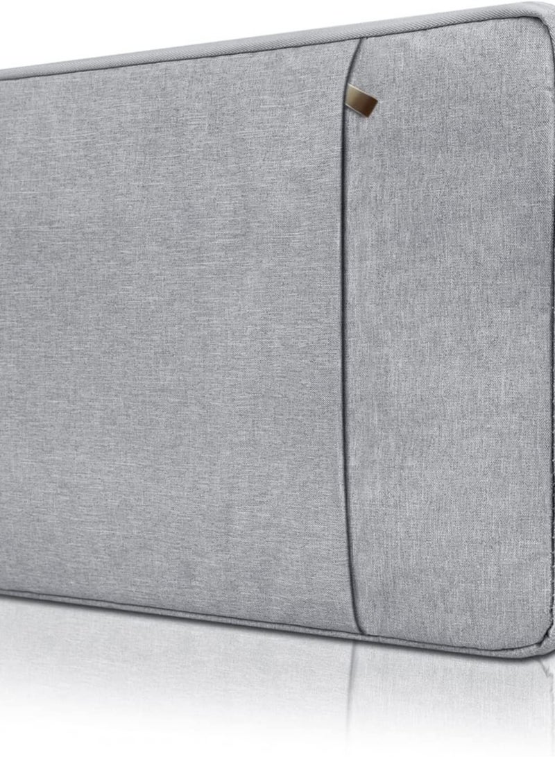 Sleeve Case for 13 inch New MacBook Air M2 A2681 M1 A2337 A2179 A1932 | 13 inch New MacBook Pro M2 M1 A2338 A2251 A2289 A2159 A1989 | 12.9" iPad Pro 5th 4th 3rd Computer Bag--Grey  - Image 1