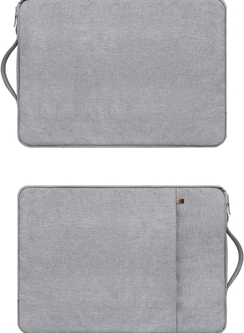 Sleeve Case for 13 inch New MacBook Air M2 A2681 M1 A2337 A2179 A1932 | 13 inch New MacBook Pro M2 M1 A2338 A2251 A2289 A2159 A1989 | 12.9" iPad Pro 5th 4th 3rd Computer Bag--Grey  - Image 3