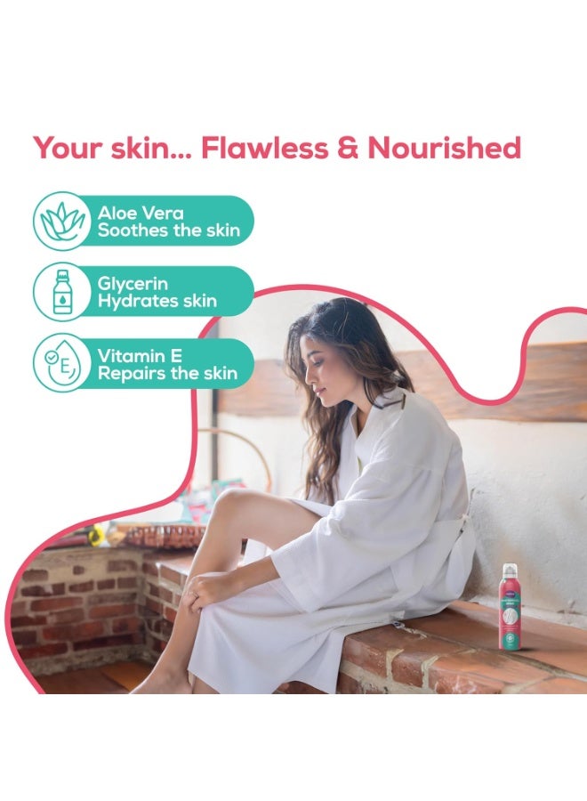 عشية أي وقت مضى بخاخ لإزالة الشعر للنساء 200 جرام، إزالة شعر الجسم بدون ألم في 6-8 دقائق، مناسب للساقين واليدين والإبطين والظهر، غني بالصبار والجلسرين وفيتامين E، تم اختباره من قبل أطباء الجلدية - Image 3