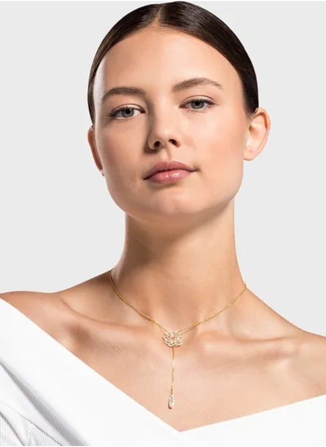 Generic Lotus Pendant Necklace  - Image 4