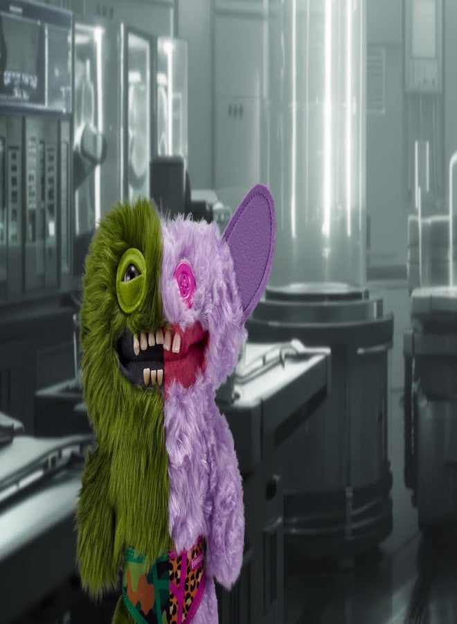 فاجلار مجموعة وحوش فغلر غير المتوافقة 23 سم، السلسلة 1 من زورو، لعبة وحش قبيح مضحكة محشوة (الكونت أندرو ماكغو وغرين - أخضر وأرجواني طويل ومجعد) - Image 5