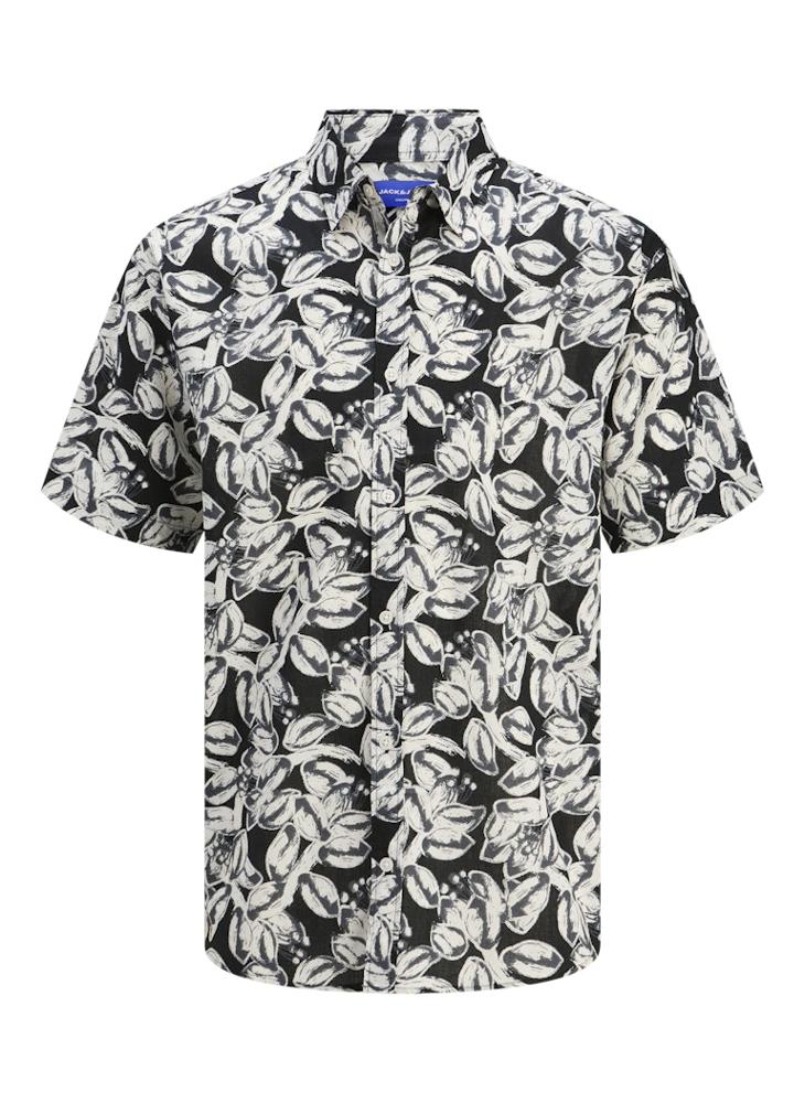 JACK & JONES Jorjoshua Split Printed Relaxed Fit Shirt  - Image 5