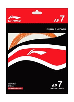 Li-Ning Ap - 7 Badminton String - Orange  - Image 1