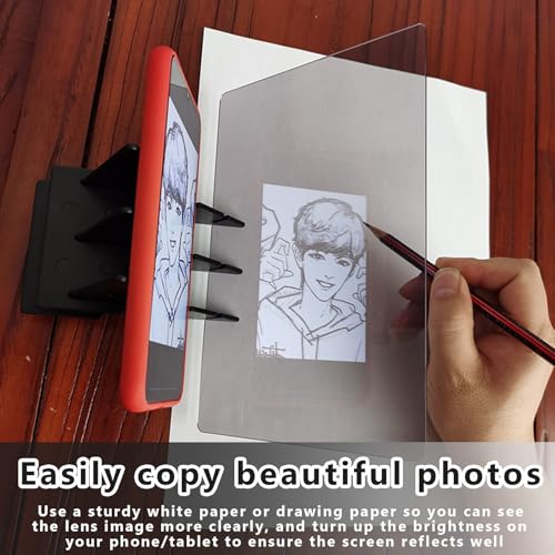 hinbkenla Optical Drawing Board Projector,Tracing Projector,Optical Image Drawing Board,Art Projector For Tracing,Portable Image Tracing Board,Drawing Projector For Kids Artist Students Beginners Sketch Wizard - Image 4