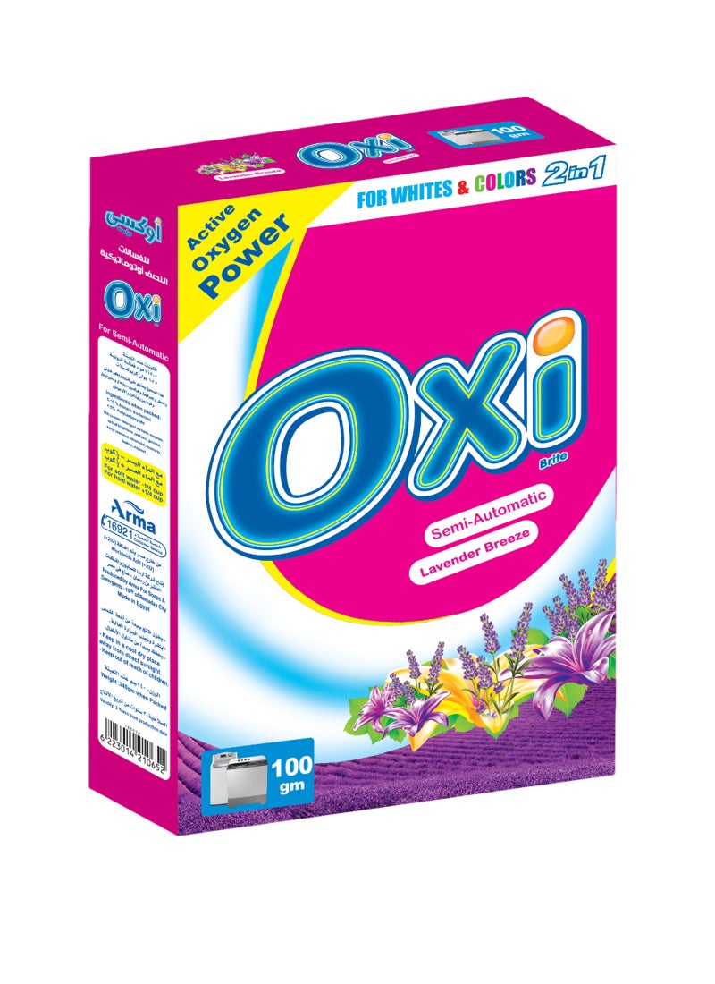Semi-Automatic Powder Laundry Detergent Lavender Breeze