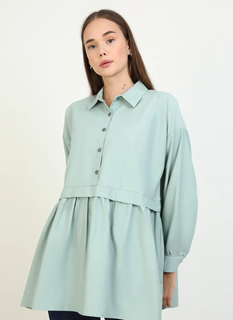 بنين من مودانيسا Mint Green - Tunic - Benin