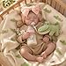 KSBD Realistic Reborn Baby Dolls20 inch Sleeping Lifelike Newborn Real Life Baby Dolls Soft Cloth Body with Feeding Toy Accessories for Kids Age 3 - Image 3