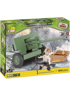 100 Pcs Small Army 57 Mm Divisional Gun Zis 2