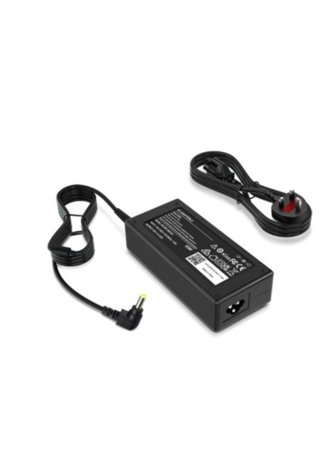 Terabyte 65W Laptop Charger for Toshiba Satellite C50 C55 C655 C675 C850 C855 C855D C875 P50 L50 L55 L55D L75 L300 L305 PA3917U-1ACA PA3714U-1ACA PA5035U-1ACA 19V 3.42A AC Adapter for Toshiba Laptop[5.5x2.5mm] - Image 1