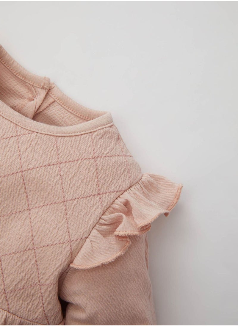 DeFacto - Crinkle Fabric Regular Fit Crew Neck Jumpsuit - Image 1