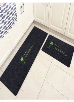 C&C Home 2 Pieces Modern Anti Slip Kitchen Floor Mats 120 x 40 and 60 x 40 cm  - Image 1
