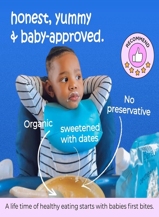 Happa Ragi Cereal for Babies | Sprouted Ragi Carrot Beetroot & Almond Dates Combo | No Sugar, Oil, Milk Powder, Flavours or Colours | Traditional Porridge Recipe | Cooks in 3 Minutes | Stage 2 (6 Months+) | 200g Pack - Image 5