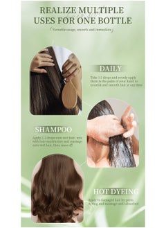 QANZIRE Rosemary Hair Oil Hair Care Essence Promotes Hair Growth, Strengthens Hair, Nourishes The Scalp, Is Light And Non-Greasy, Improves Scalp Circulation, Suitable for Both Men and Women  - Image 5