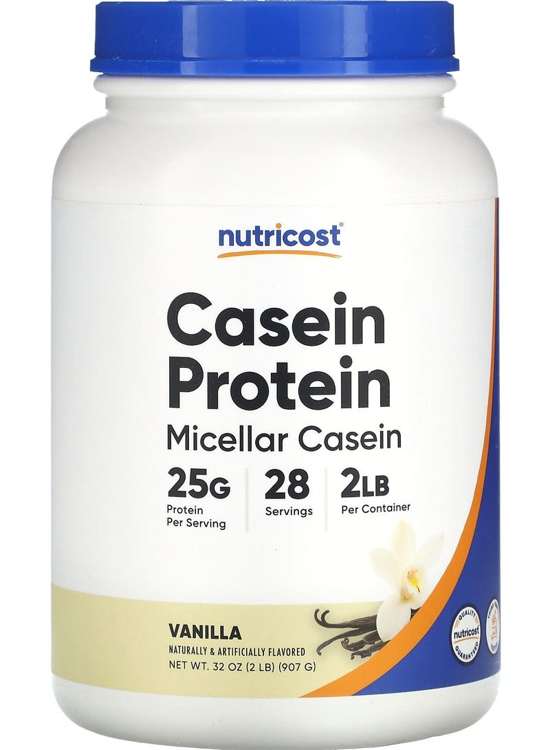 Nutricost Casein Protein, Vanilla, 2 lb (907 g)