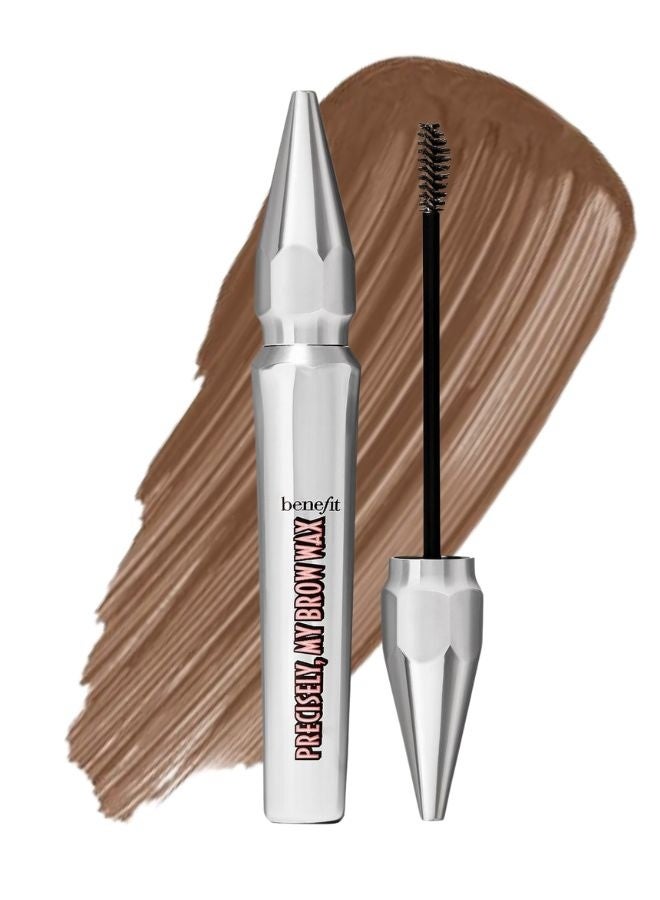 Benefit Cosmetics Precisely, My Brow Tinted Eyebrow Wax – Shade 04 Warm Deep Brown, 5 g | Precision Brow-Defining Wax, Natural Tint, Long-Lasting Hold, Sculpting & Shaping Formula - Image 1