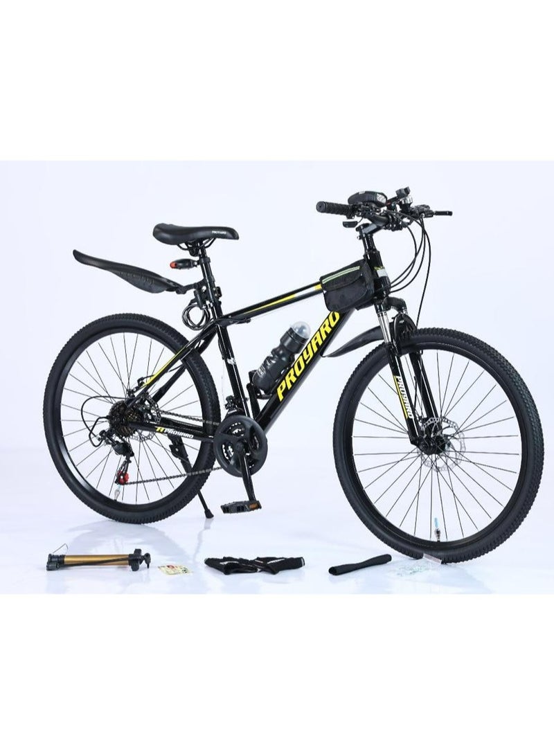 Pro Yard proyard sports bike black with yellow - Image 1