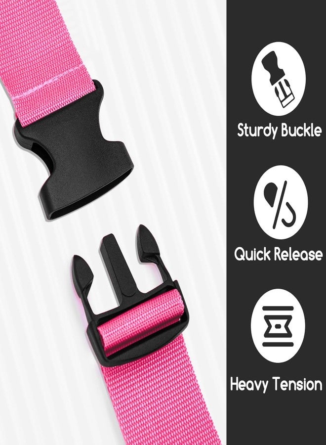 Elvana Heavy Duty Luggage Strap Pack of 2 | Adjustable Suitcase Belt for Travel Security | Durable Baggage Strap for Airplane & Holiday Travel | Multicolour - Image 4