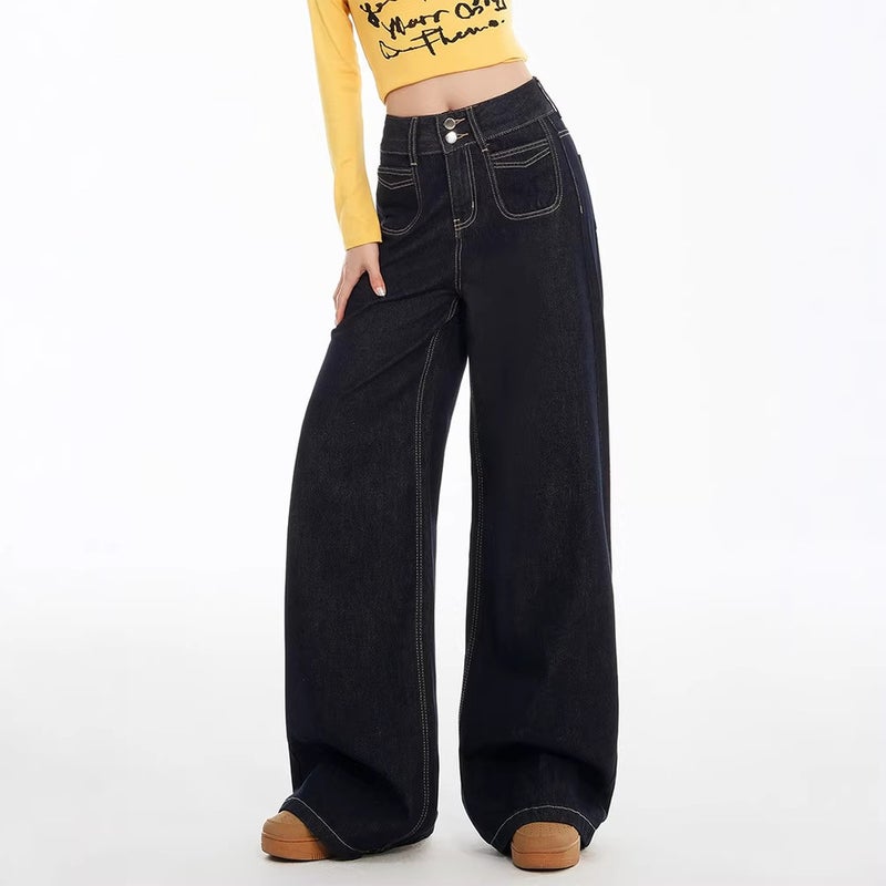 Unisex Casual Daily Denim Jeans - Image 5