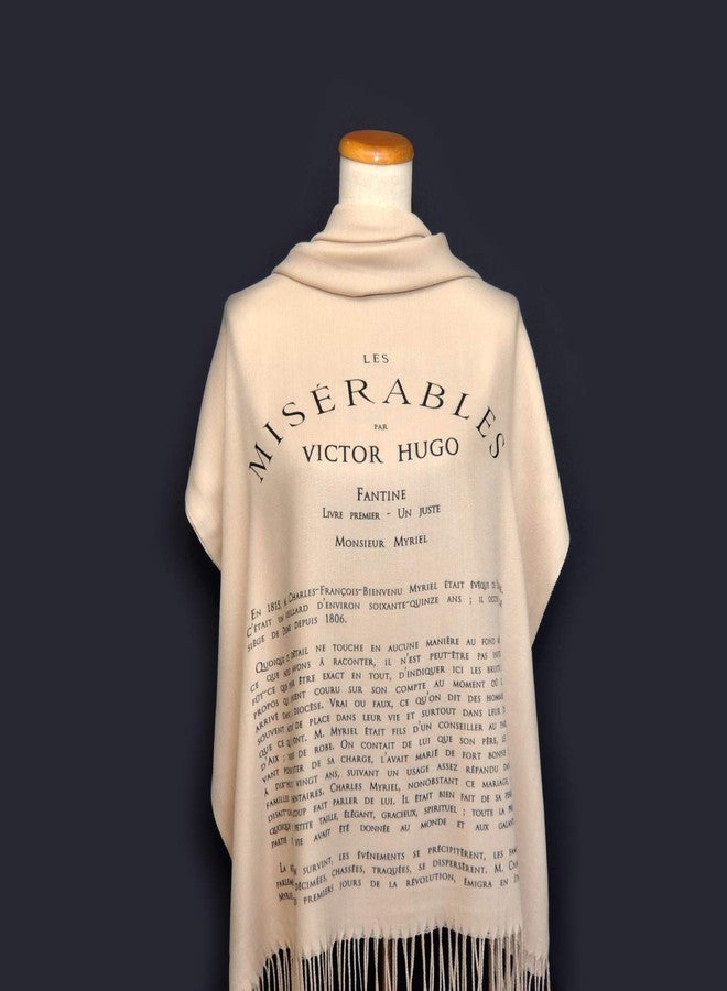 Universal Zone Les Misérables by Victor Hugo Shawl Scarf (French version) - Image 3