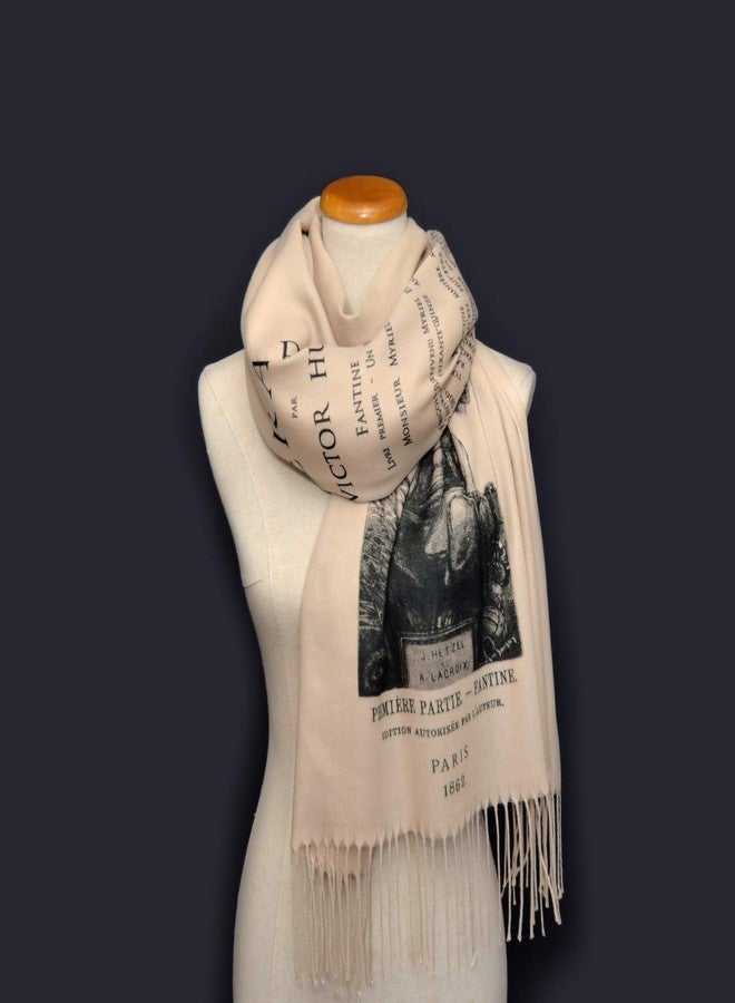 Universal Zone Les Misérables by Victor Hugo Shawl Scarf (French version) - Image 2