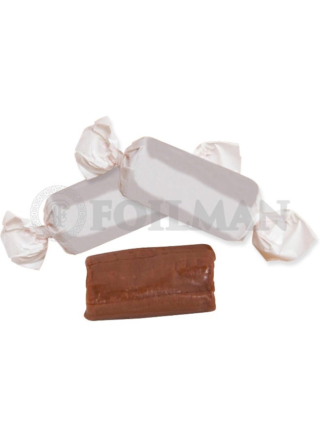 Foilman Twisting Wax Paper (300 Pack) â€“ Best for Wrapping Homemade Candies, Taffy, Chocolate - Fold Easily & Holds the Twist Shape - Biodegradable (Opaque, 4.5â€ X 5.5â€) - Image 4