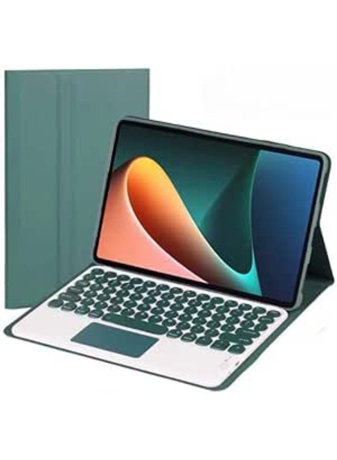 Keyboard Case Compatible with Huawei MatePad 12X 12-inch 2024 Tablet Retro Round Key Cute Color Keyboard With Detachable Touch Keyboard Cover - Image 1